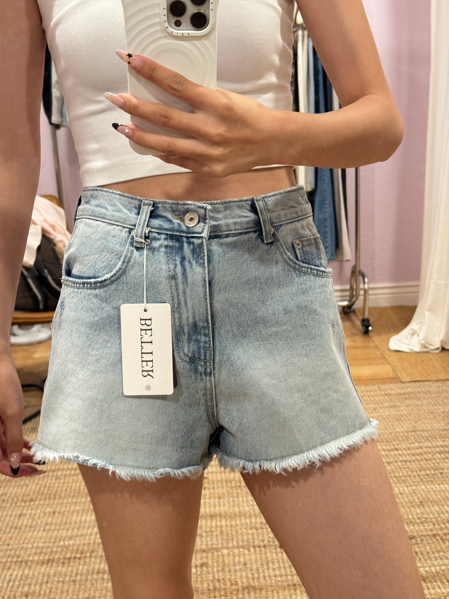 The Better denim shorts