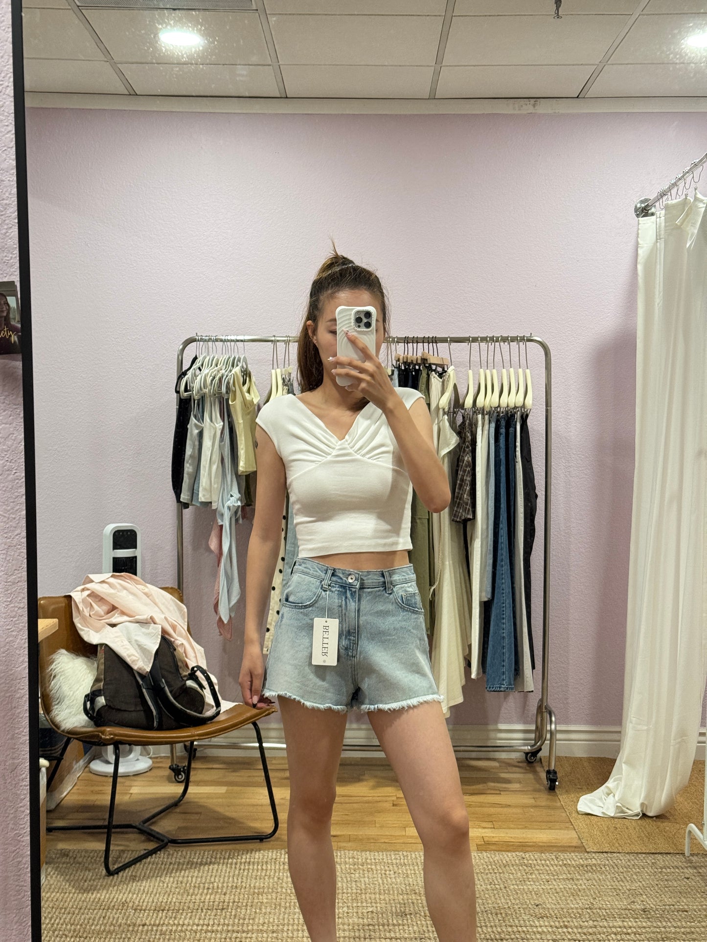 The Better denim shorts