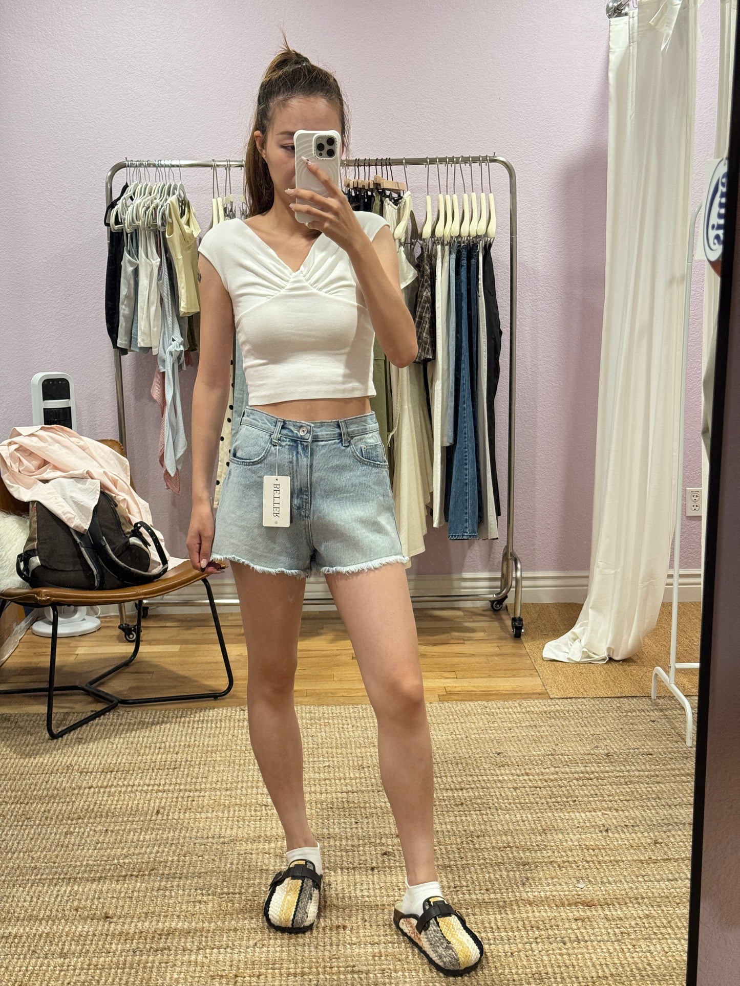 The Better denim shorts