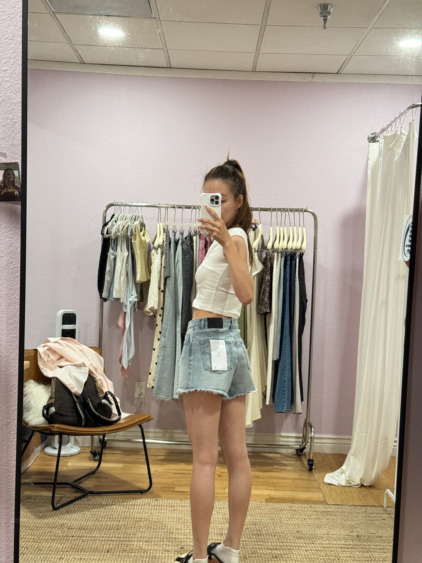 The Better denim shorts
