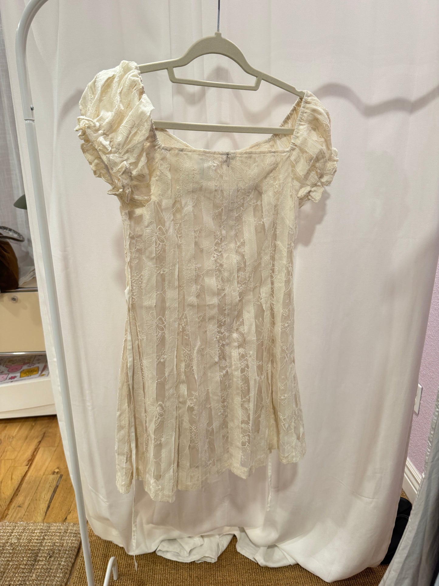 Floral lace dress