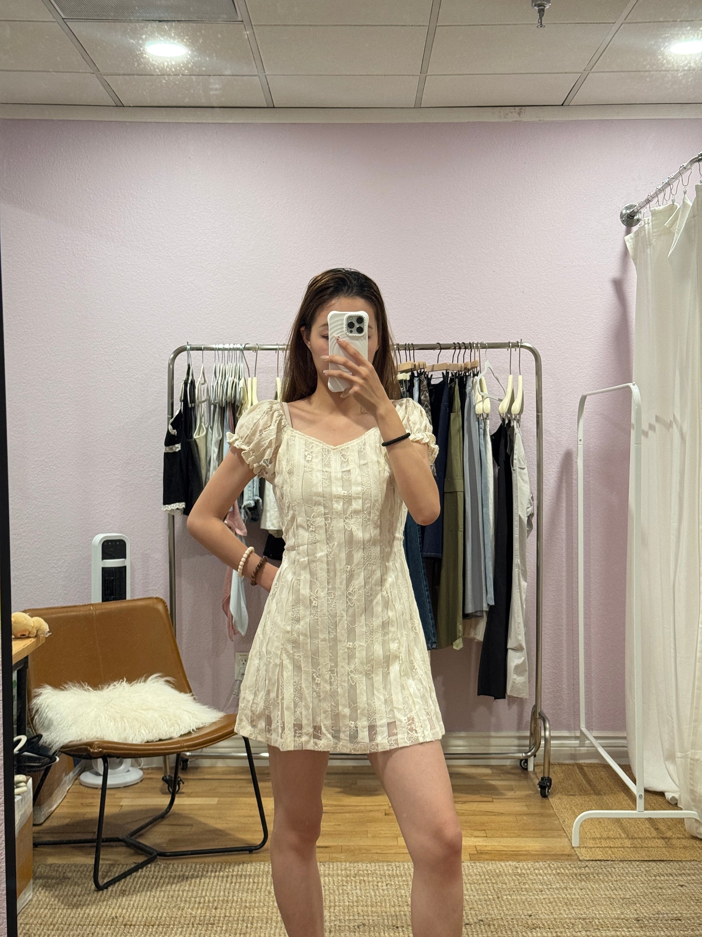 Floral lace dress