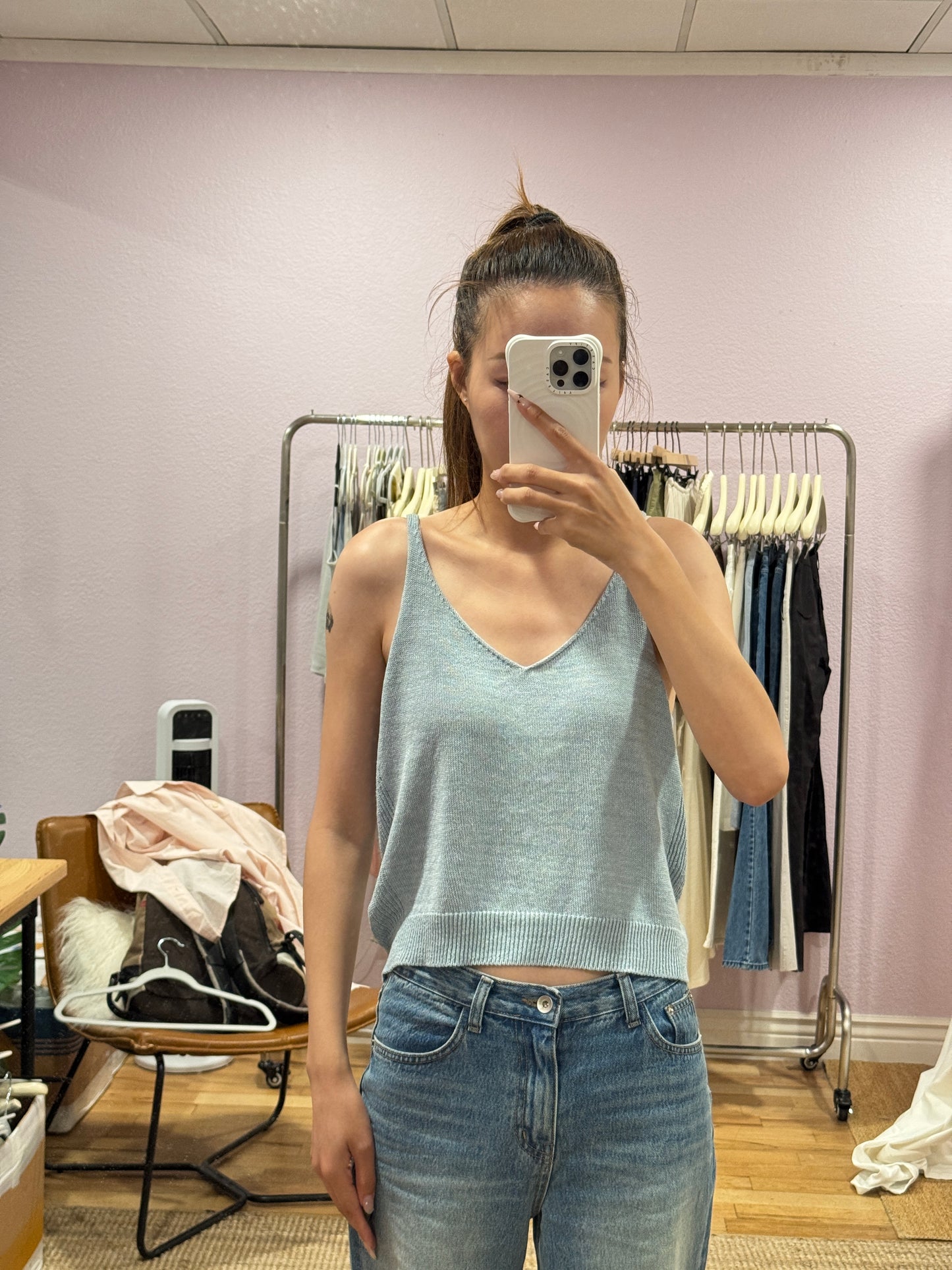 Knitted cami