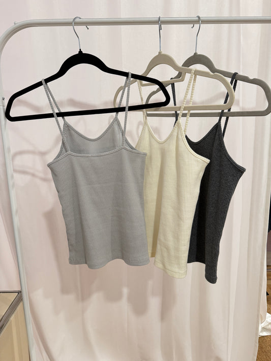 Cami with three different color
