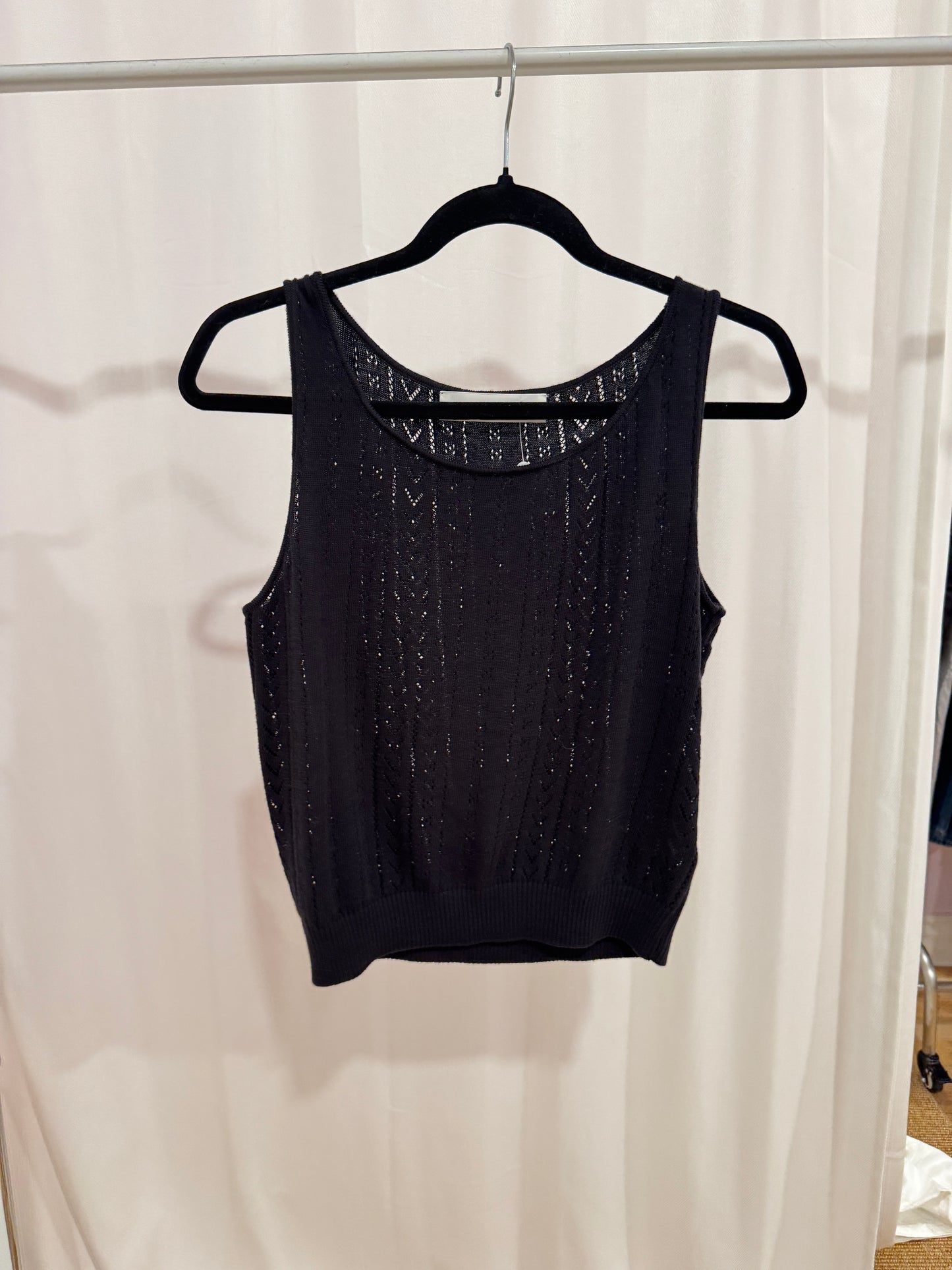 Knitted tank top