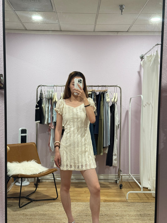 Floral lace dress