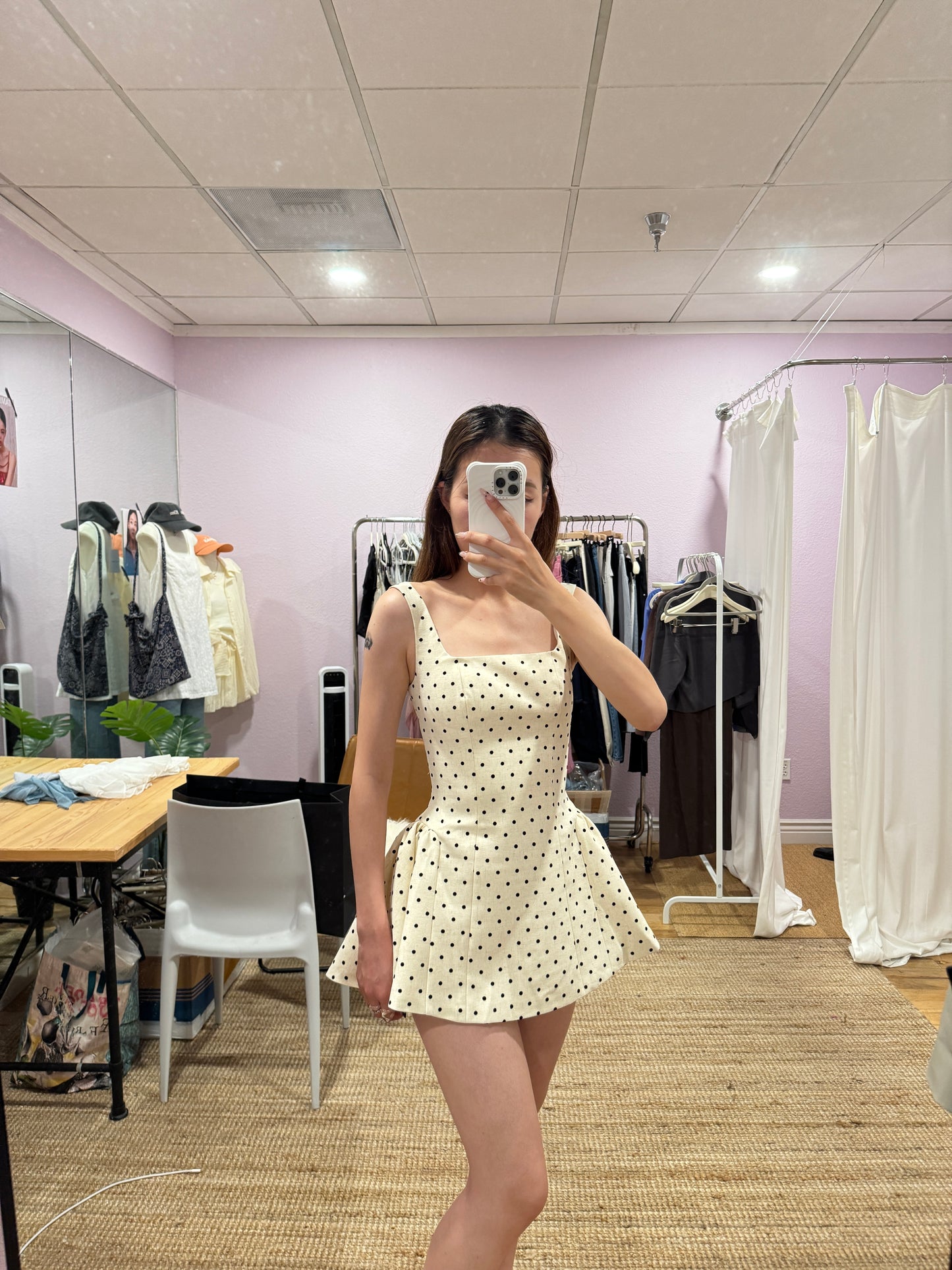 Polka Dot Puff Dress (pre-order)