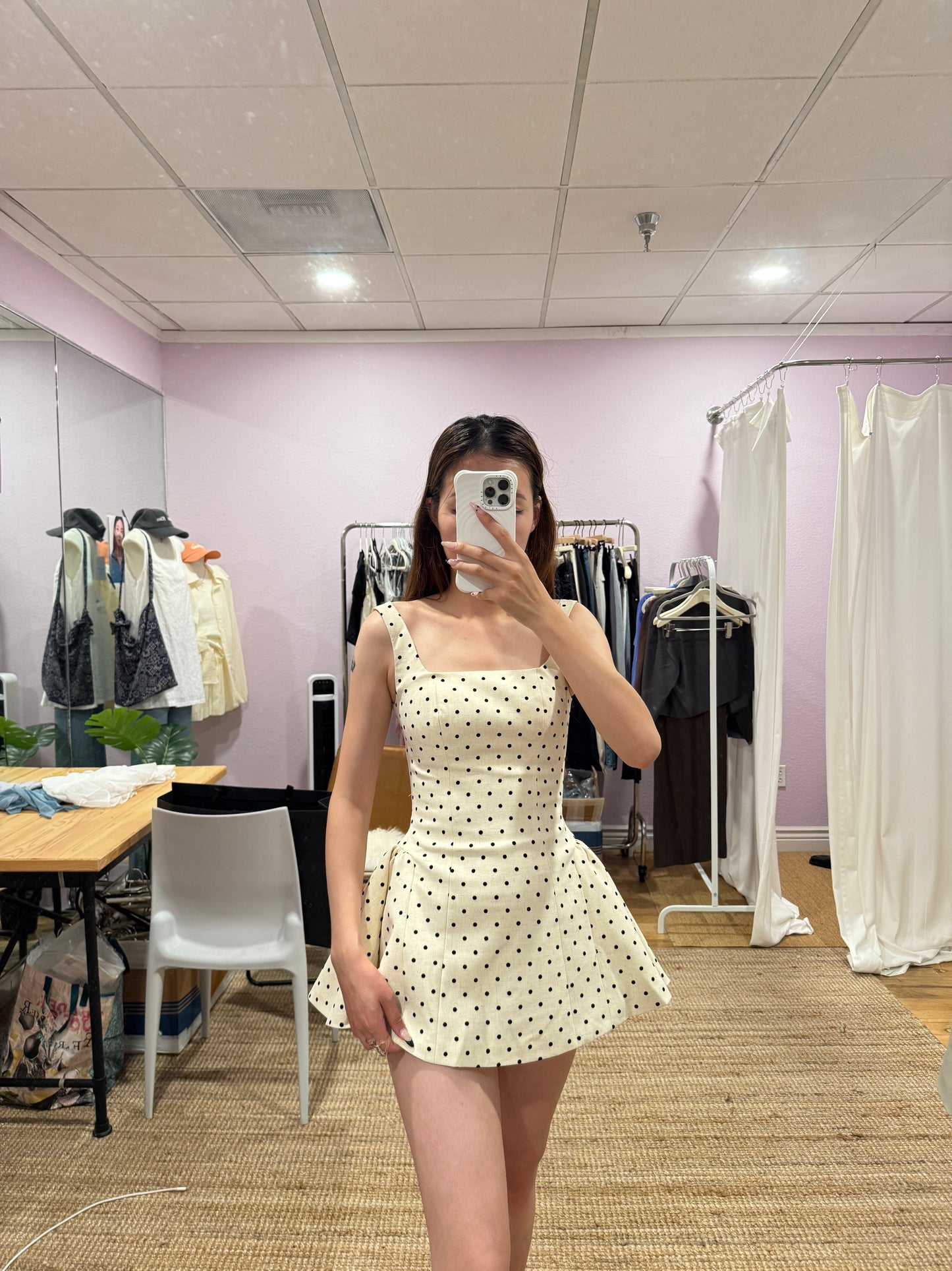 Polka Dot Puff Dress (pre-order)